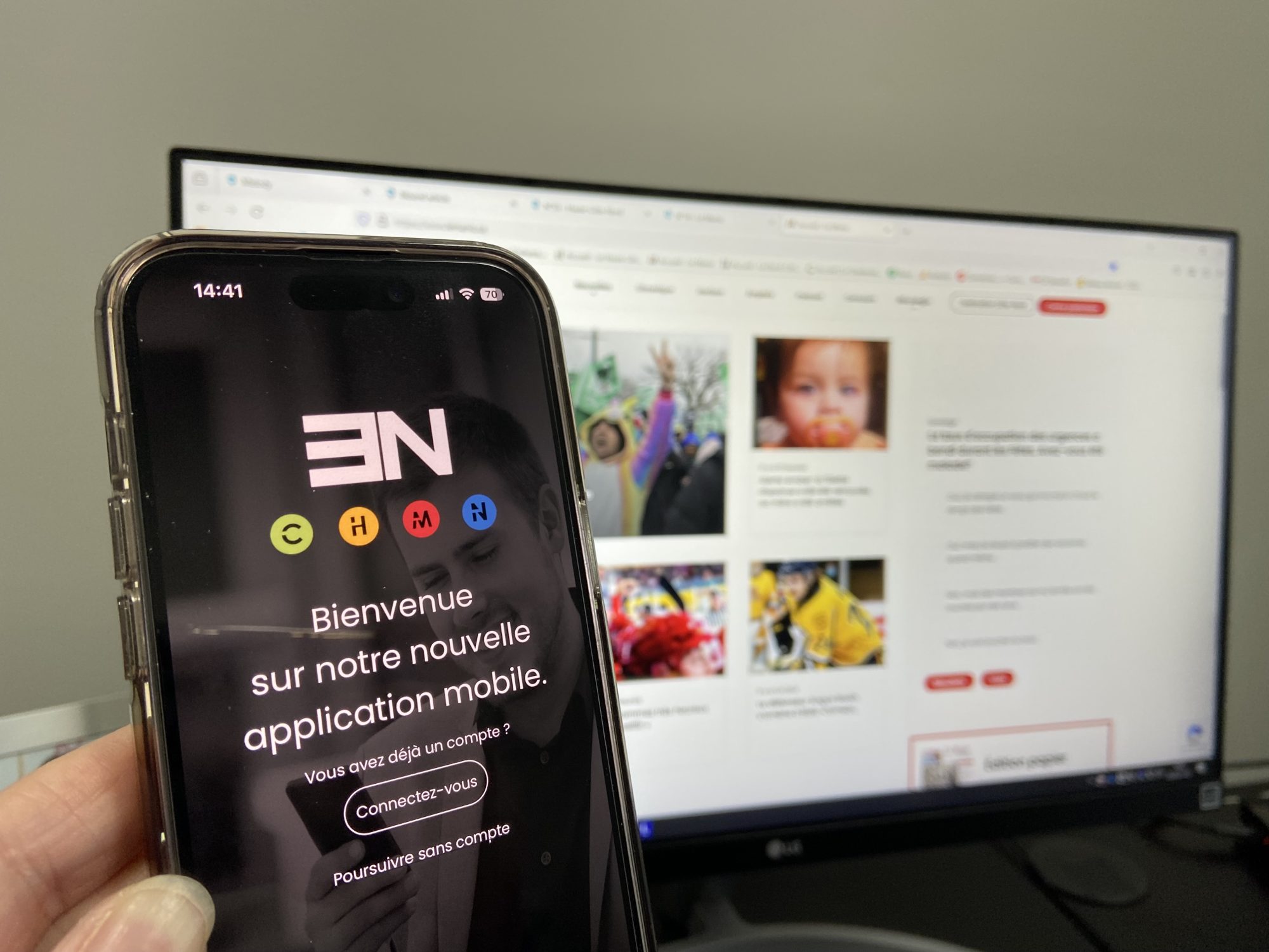 Mobile application for Les Éditions Nordiques